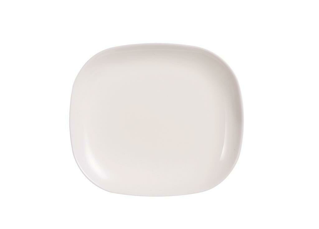 Arcoroc Solutions snack plate 21 x 19 cm opal glass horeca