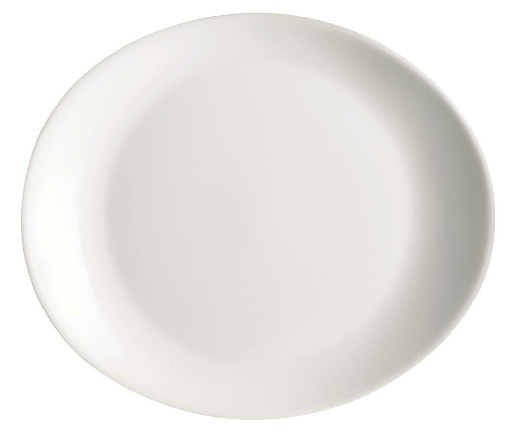 Arcoroc Solutions steak plate 30 x 26 cm opal glass horeca