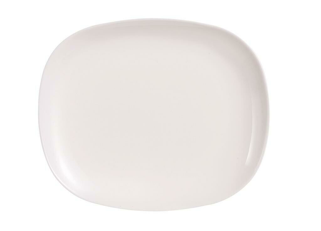 Arcoroc Solutions burger plate 28 x 23 cm opal glass horeca