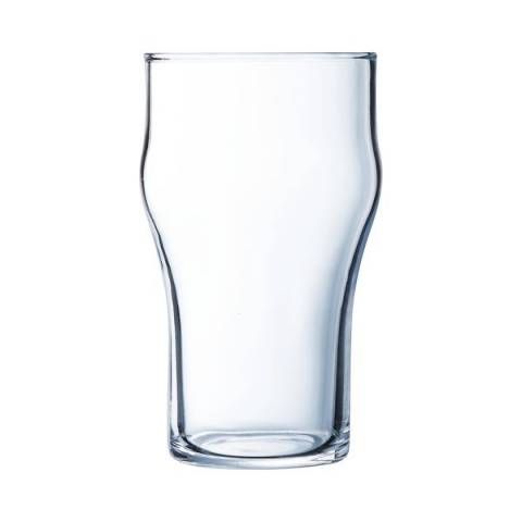 Arcoroc Nonic beer mug 34 cl tempered glass ergonomic handle professional horeca

