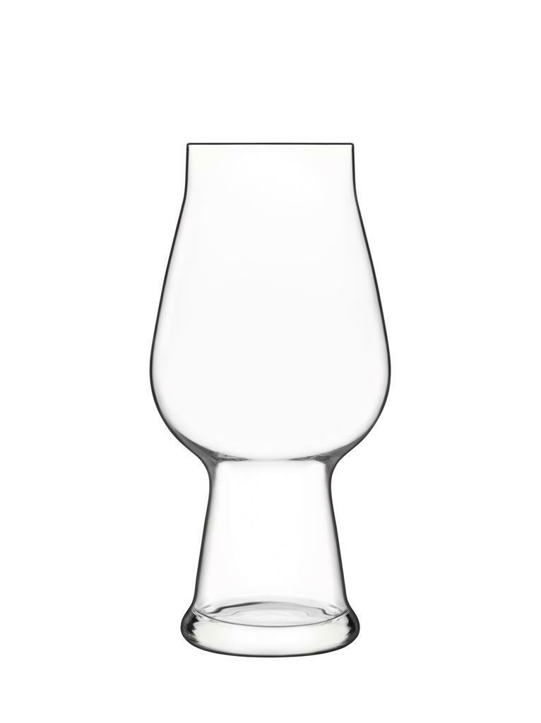 IPA Beer Glass 54 cl Birrateque Bormioli Luigi clear glass for professional horeca use in hotels, bars, and restaurants

