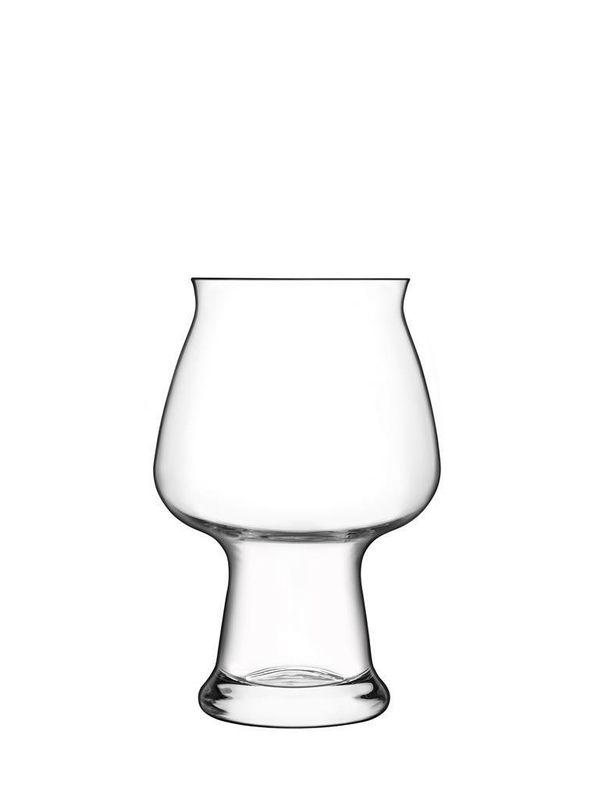 Cider Beer Glass 50 cl Birrateque Bormioli Luigi clear glass for professional horeca use in hotels, bars, and restaurants

