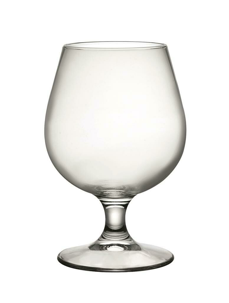 Bormioli Rocco Snifter beer glass 53 cl made of durable glass, stackable.

