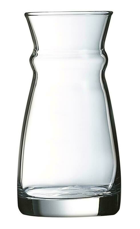 Arcoroc Karaffe 25 cl klares Glas Fluid Design für Gastronomie Profis

