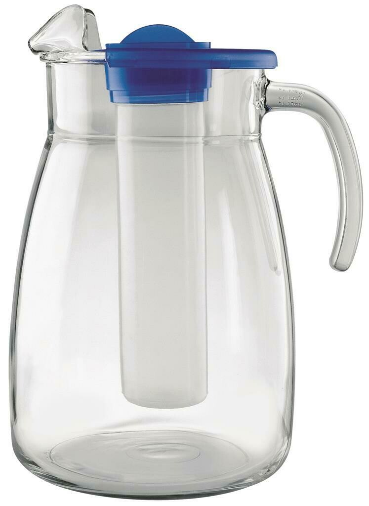 Borgonovo Artic 28 cl jug glass with infuser for horeca use
