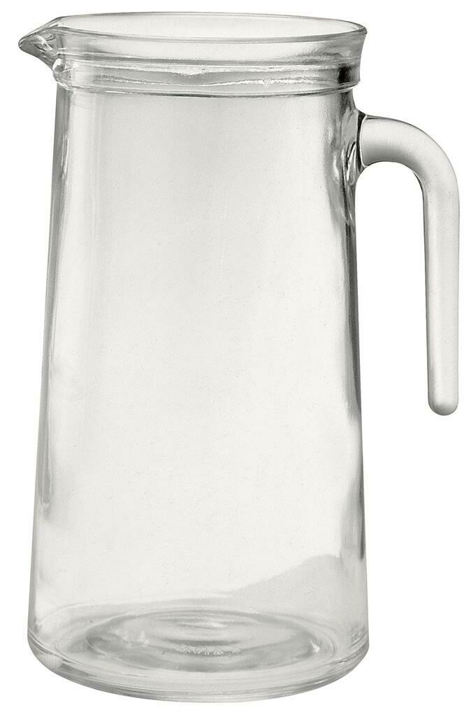 Borgonovo Indro 120 cl clear glass jug for horeca use
