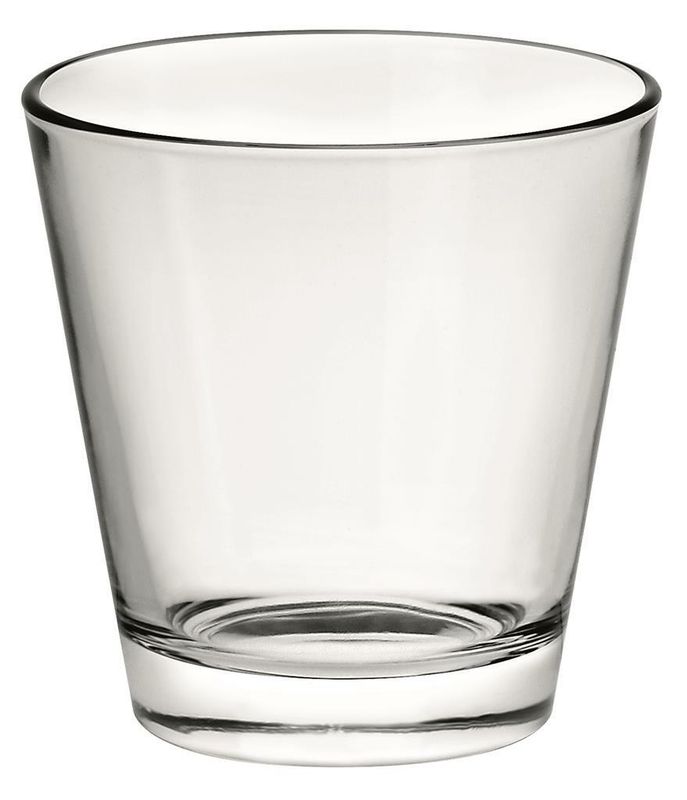 Borgonovo Conic glass 27 cl clear for water or soft drinks in horeca use
