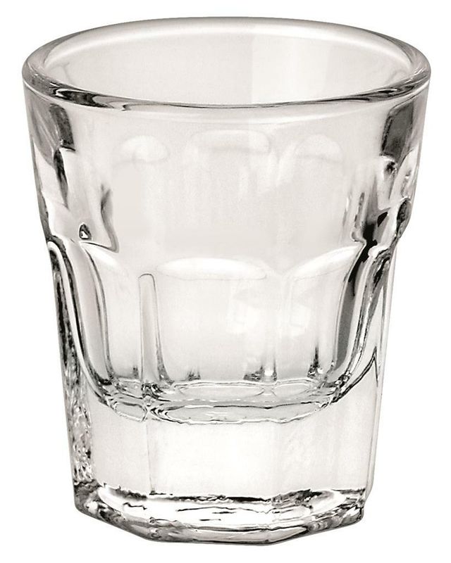 Borgonovo London glass 4.2 cl for shots and liqueurs horeca use
