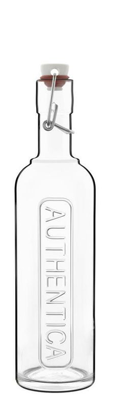 Bormioli Luigi Authentica 52.5 cl glass bottle airtight cap for horeca use

