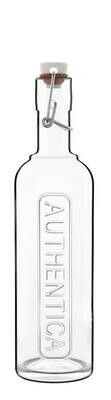 Bormioli Luigi Authentica 27.3 cl glass bottle airtight cap for horeca use

