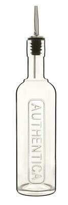 Bormioli Luigi Authentica 27.3 cl glass bottle with pourer cap for horeca use
