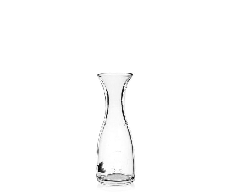25 cl Bollata carafe Bormioli Rocco in clear glass for professional horeca use
