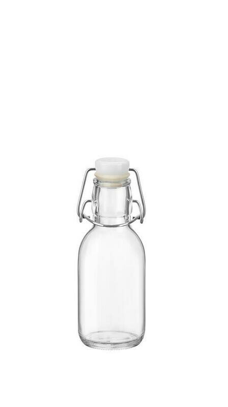 Bottiglia 25 cl Emilia Bormioli Rocco vetro chiaro per acqua e bevande uso horeca
