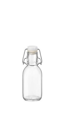 25 cl Emilia bottle Bormioli Rocco clear glass for water and beverages in horeca use
