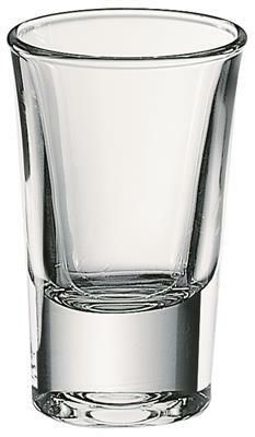 Borgonovo Junior glass 3.5 cl clear small for horeca use

