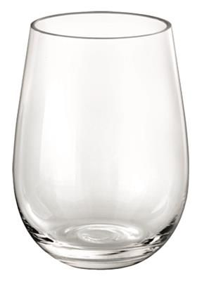 Bicchiere Ducale 49 cl Borgonovo vetro trasparente resistente per acqua e soft drink uso horeca

