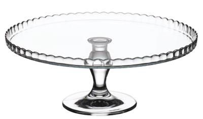 Pasabahce alzata tonda 32,2 cm vetro resistente per uso Horeca

