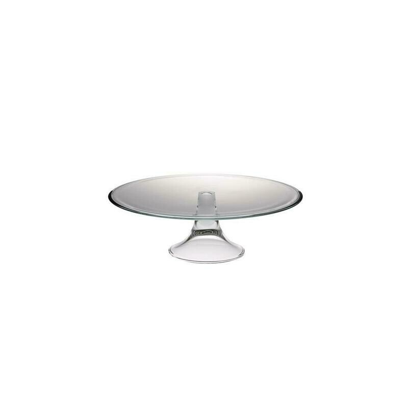 Vetri delle Venezie alzata tonda 28 cm vetro resistente uso Horeca

