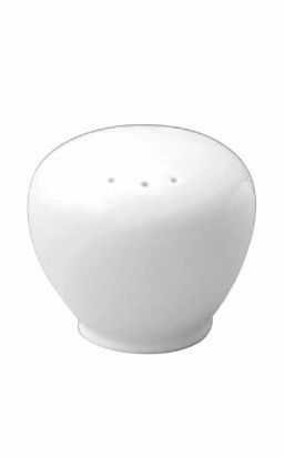Churchill Alchemy White salt shaker fine china horeca
