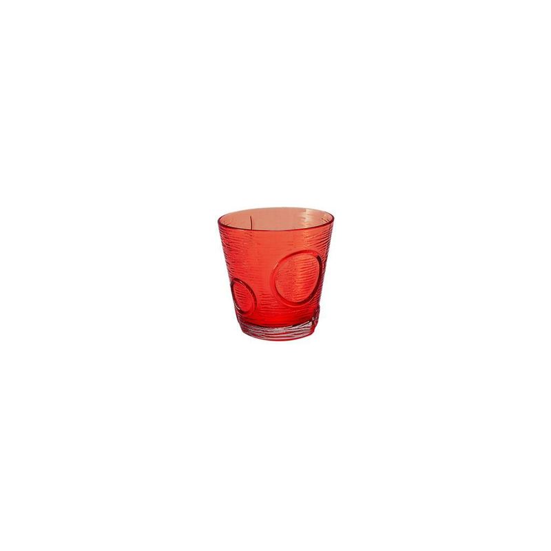 Glas 23 cl Rot Circle - Tirolix