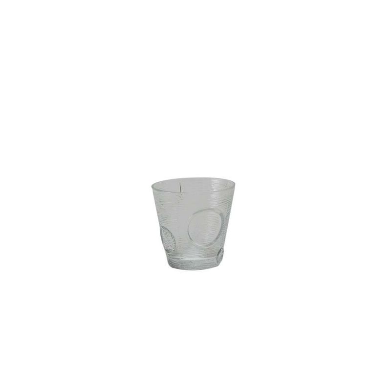 Glas 23 cl Transparent Circle - Tirolix