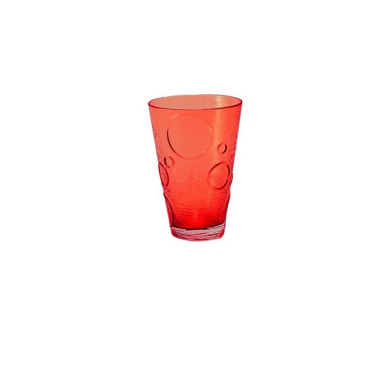 Getränkeglas 50 cl Rot Circle - Tirolix