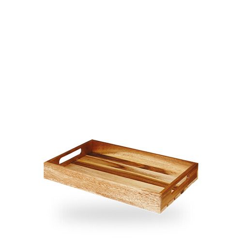 Tray with Handles 30 x 20 x 4.8 cm Buffetscape Wood - Churchill