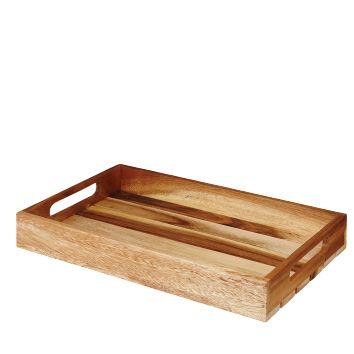 Tray with Handles 38 x 24 x 4.8 cm Buffetscape Wood - Churchill