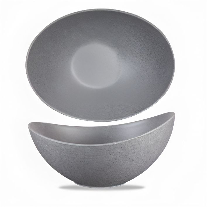 Granite Buffet Bowl 35.5 X 25 Cm Moonstone E Tilt Granite - Churchill