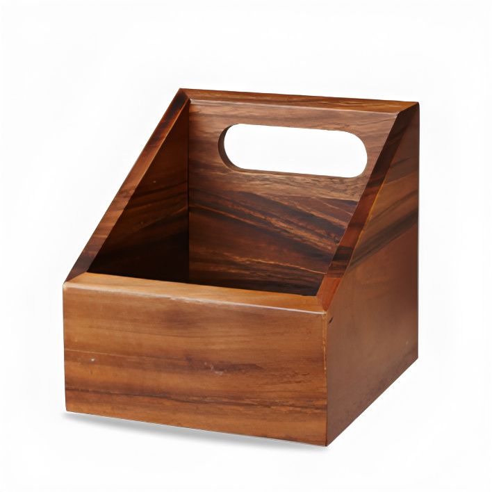 Napkin Holder 15 x 15 cm Buffet Wood - Churchill