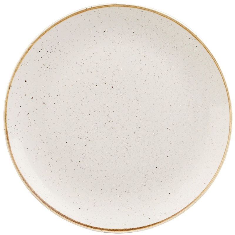 Churchill Stonecast 32.4 cm coupe plate Barley White horeca