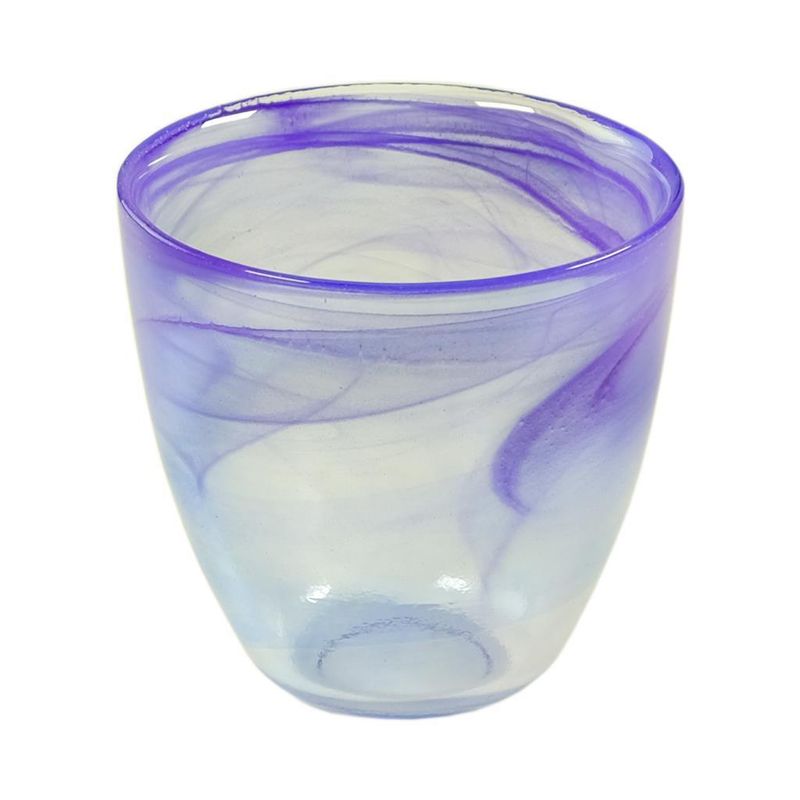 Bauchiges Glas 25 cl Violett Atlas - Tirolix