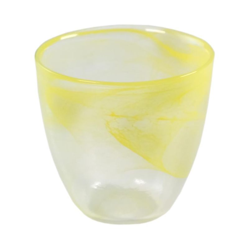 Bauchiges Glas 25 cl Gelb Atlas - Tirolix