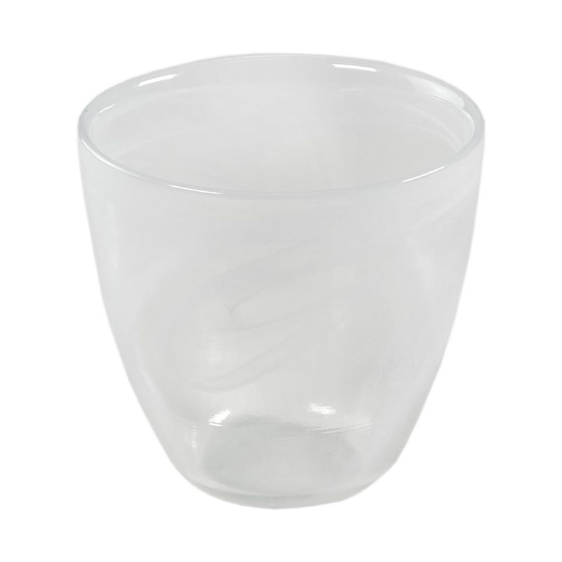 Bauchiges Glas 25 cl Weiß Atlas - Tirolix