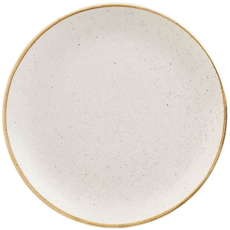 Churchill Stonecast 26 cm coupe plate Barley White horeca