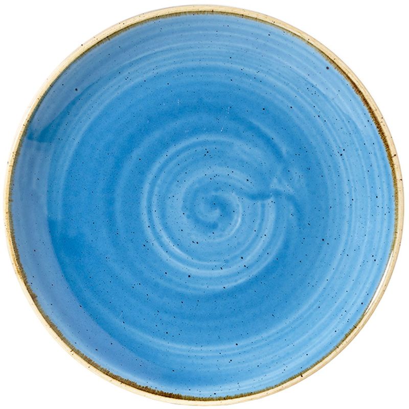 Churchill Coupe Teller 16,5 cm Stonecast Cornflower Blue Gastronomie