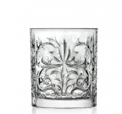 Tattoo DOF glass 33.7 cl LUXION glass body‑art decor professional horeca

