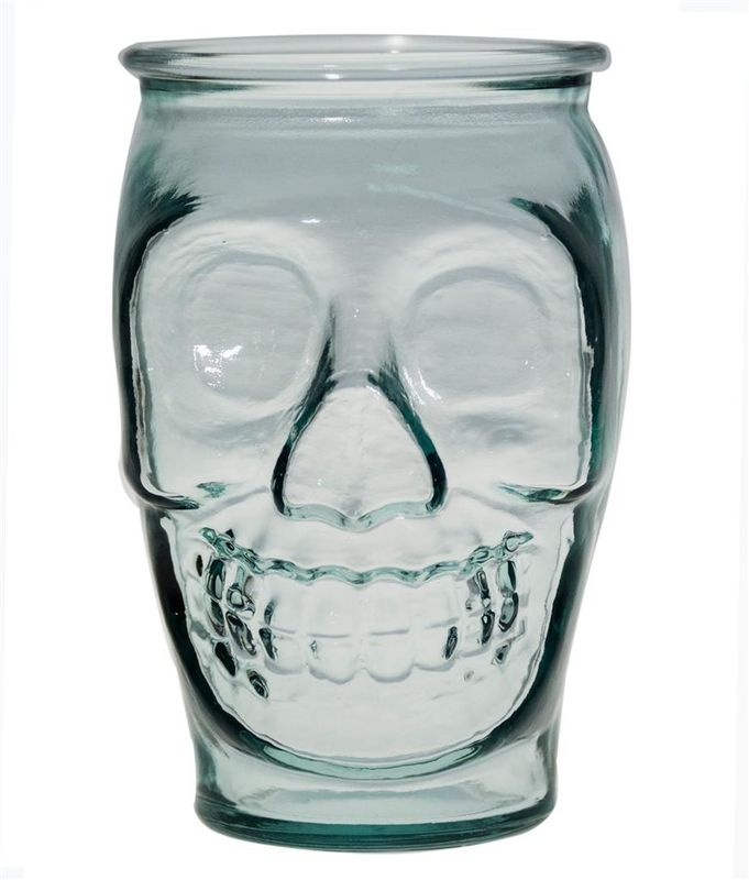 Bicchiere Calavera San Miguel 45 cl in vetro per cocktail e bar horeca