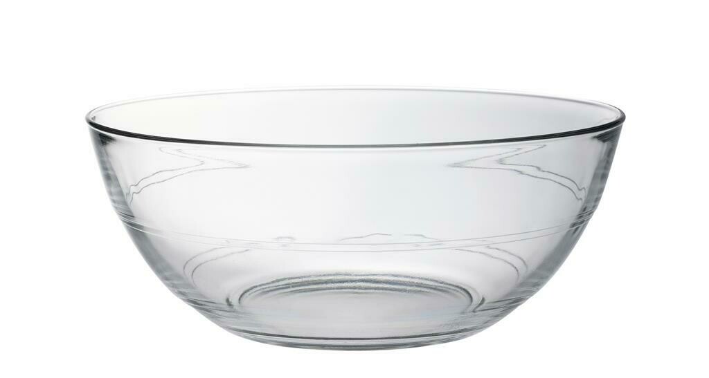 12 cm Duralex Lys tempered glass bowl, durable and suitable for medium servings in horeca settings.

