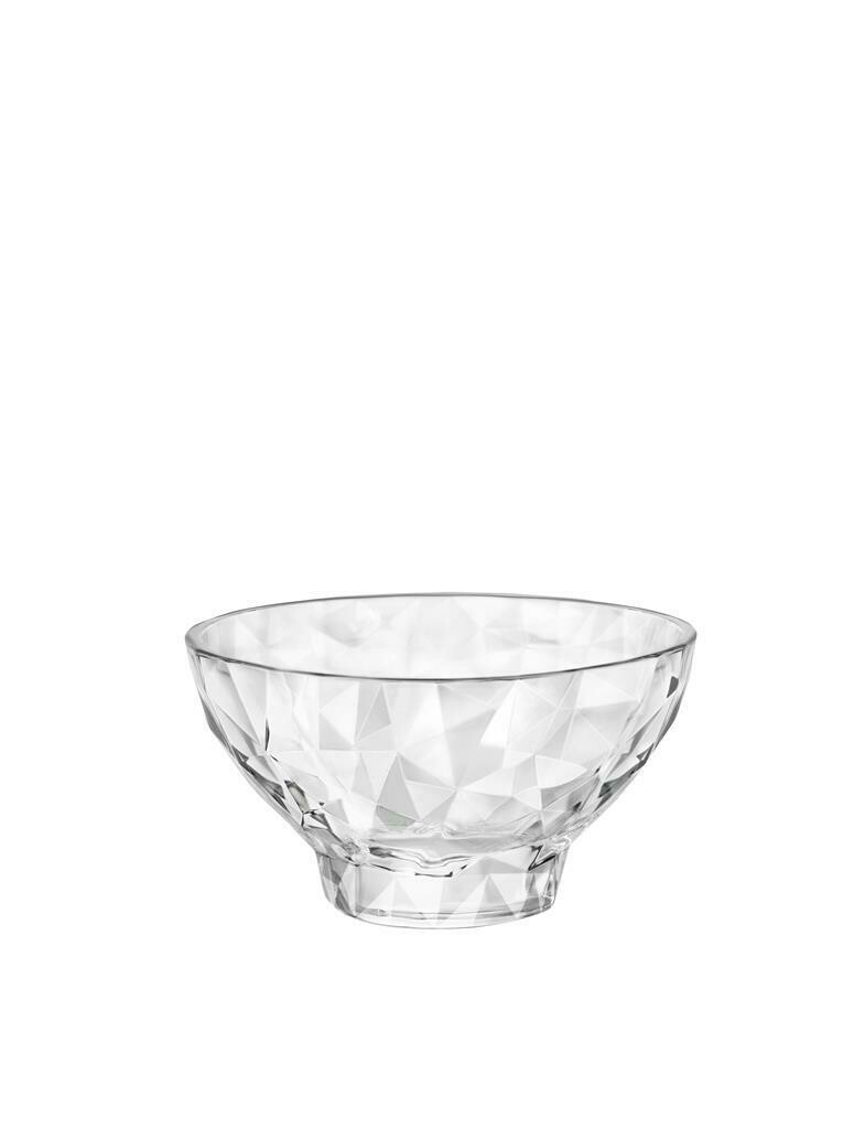 22 cl mini dessert bowl Diamond Bormioli transparent glass horeca use

