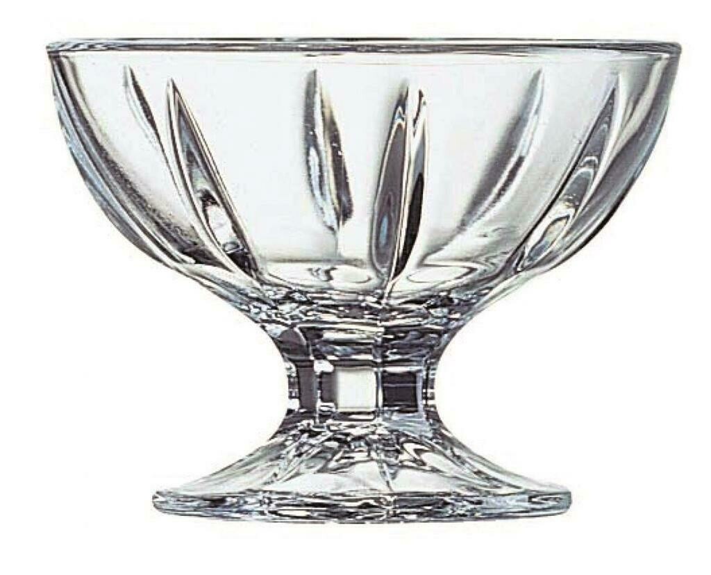 20 cl Seychelles dessert bowl Arcoroc transparent glass horeca use
