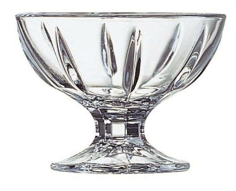 20 cl Seychelles dessert bowl Arcoroc transparent glass horeca use
