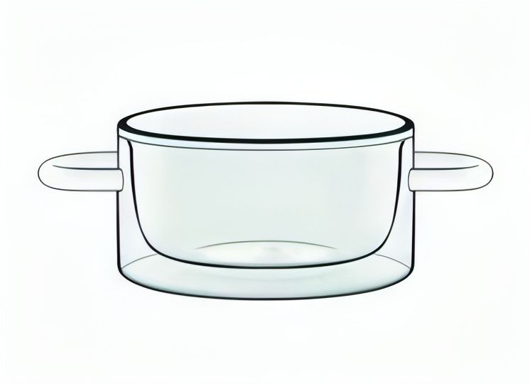 Bormioli 27 cl thermic glass pan double wall Tirolix