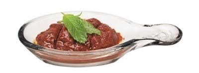 Pasabahce glass spoon 12x6 cm for finger food horeca

