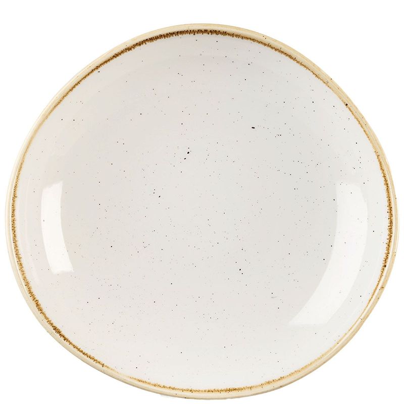 Churchill Stonecast organic deep plate 25.3 cm horeca