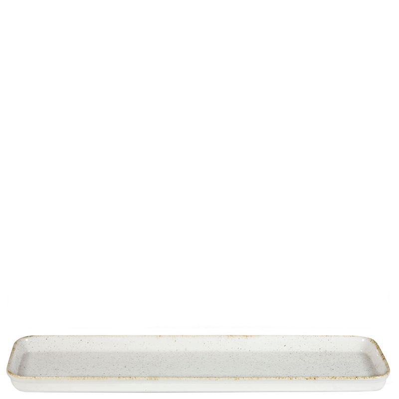 Churchill Stonecast Barley White 2/4 buffet tray horeca