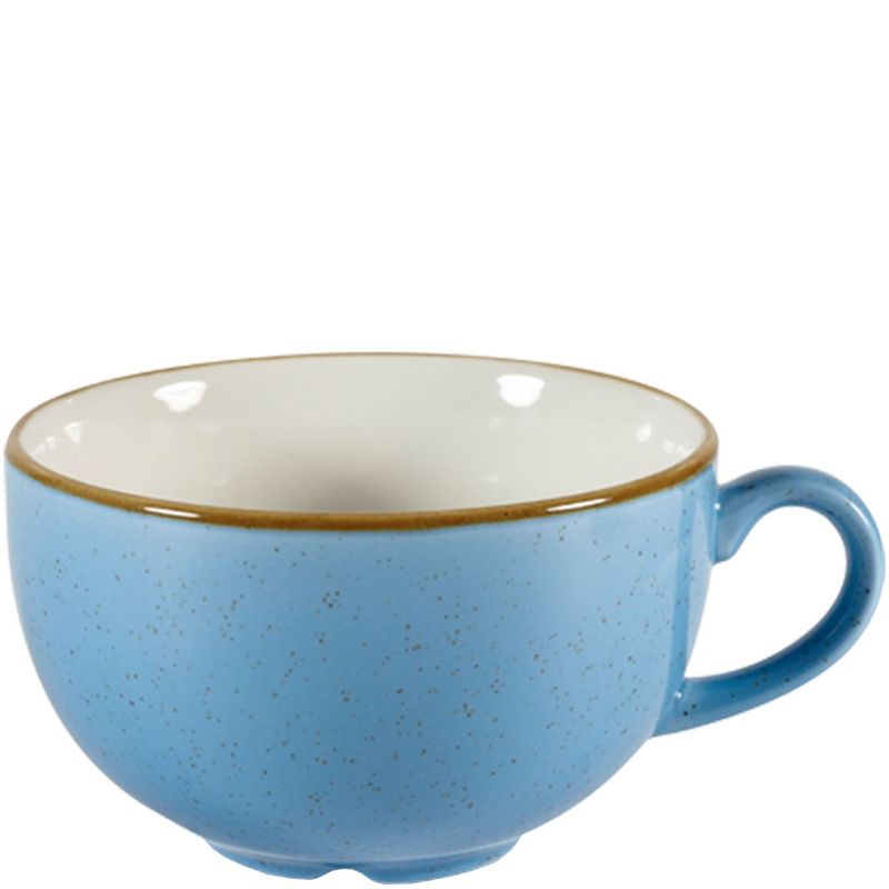 Churchill Cappuccinotasse 34 cl Stonecast Cornflower Blue Gastronomie