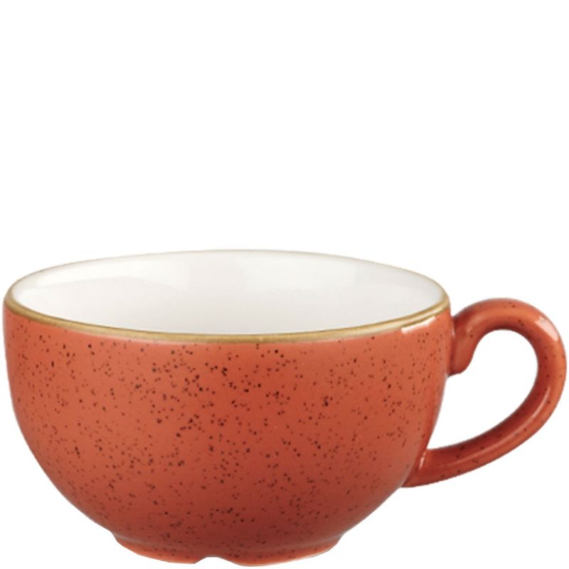 Cappuccino Cup 22.7 cl Stonecast Spiced Orange - Churchill