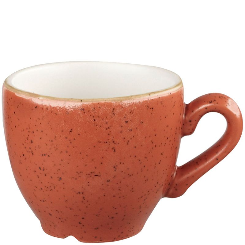 Espresso Cup 10 cl Stonecast Spiced Orange - Churchill