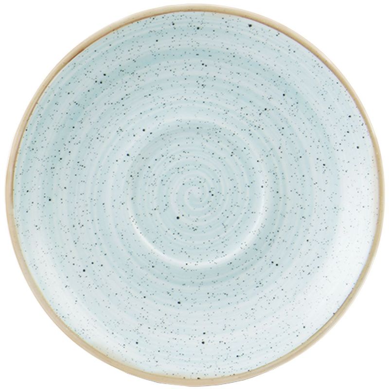 Churchill 11,8 cm espresso saucer Stonecast Duck Egg Blue super vitrified porcelain horeca use